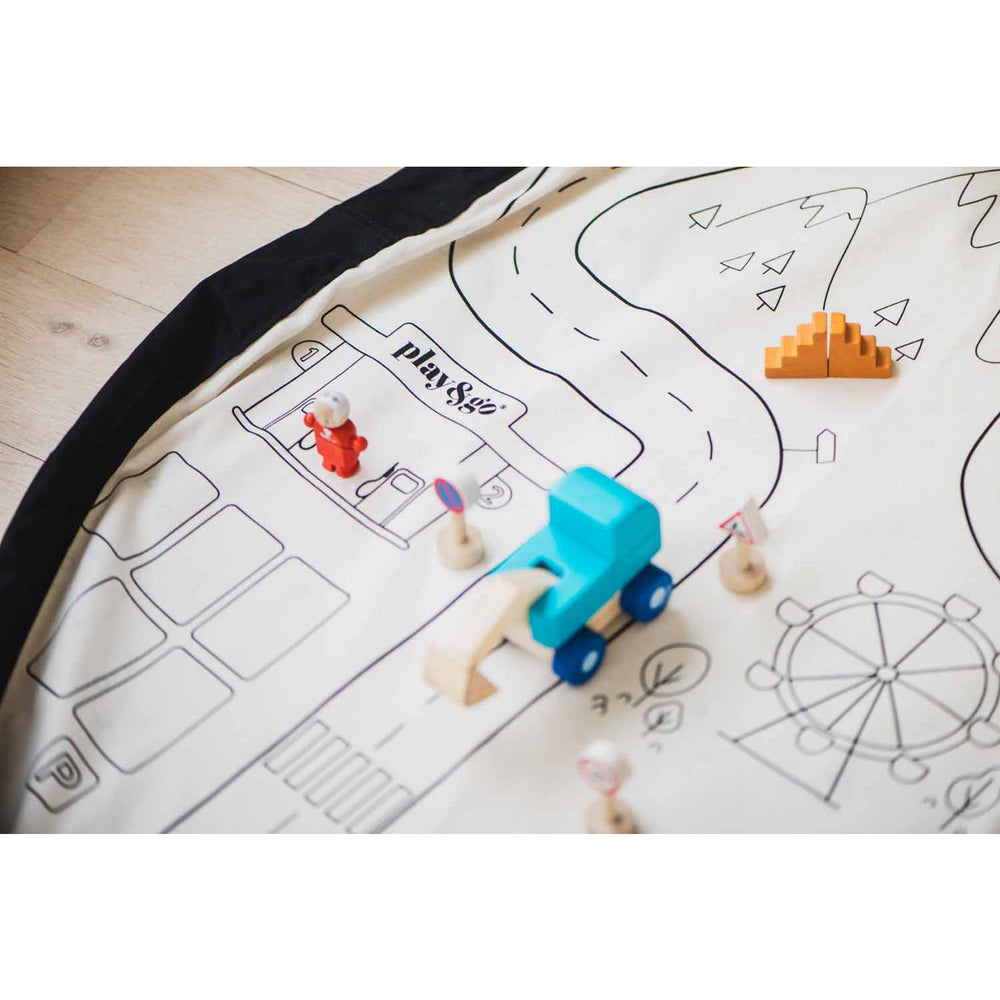 Køb Play&Go Playville 2-in-1 Legetæppe
