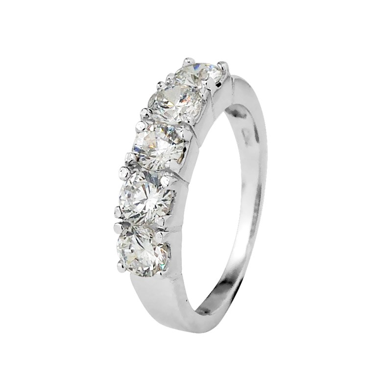 Bague - Blanc - Argent 925