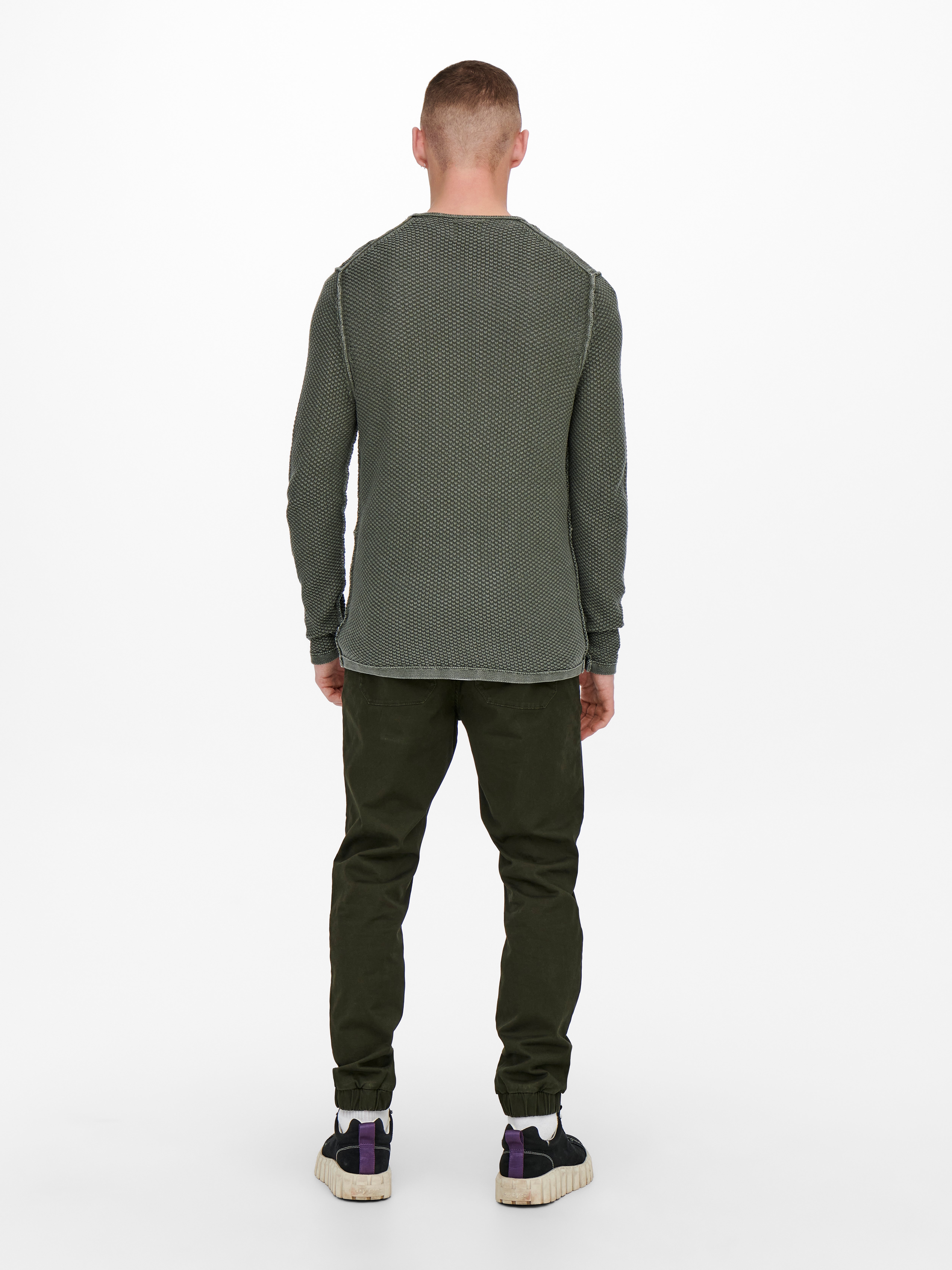ONSPAVO Pullover Castor Gray