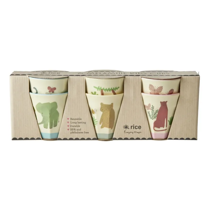 Rice Gobelets Sweet Jungle - Set de 6