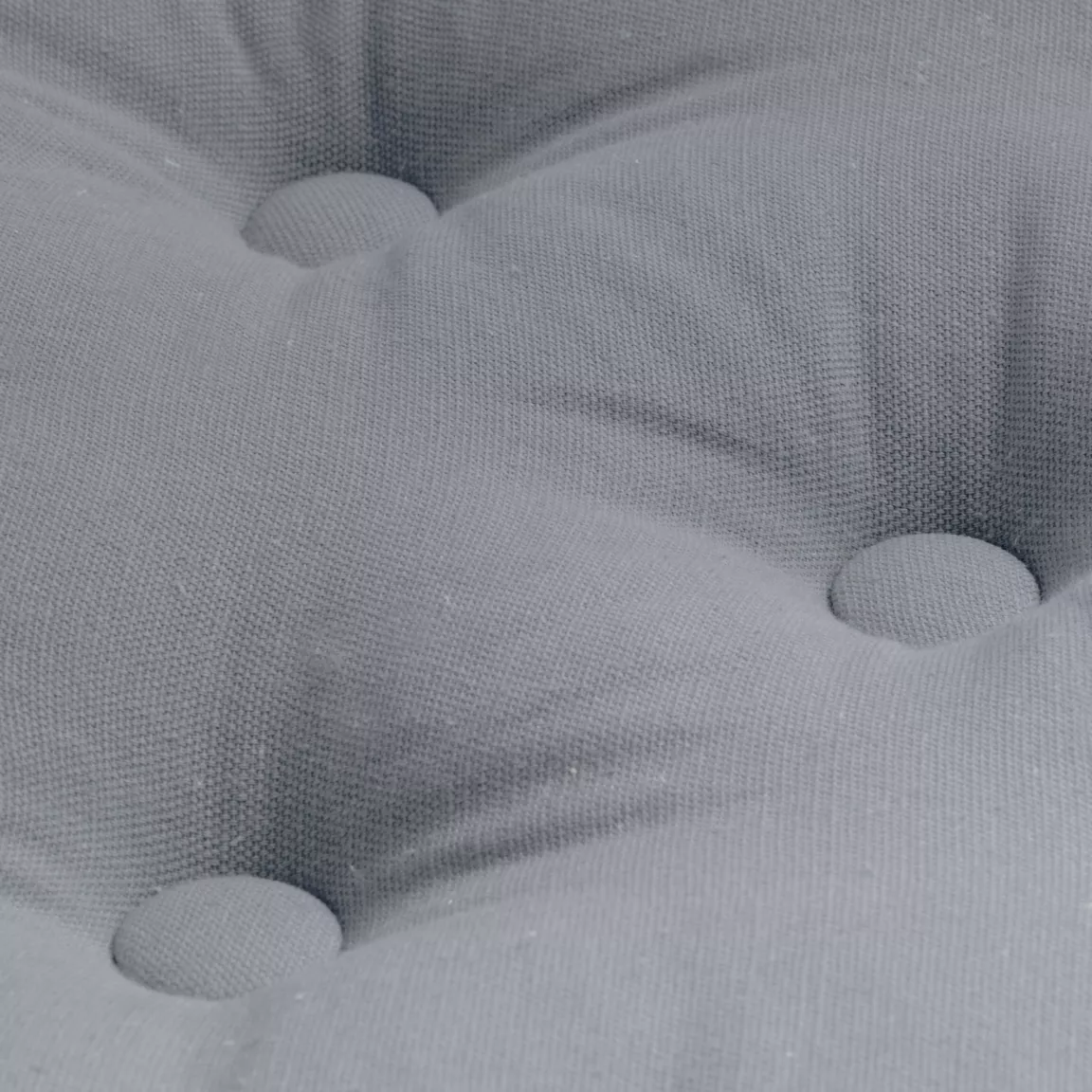 Coussin de sol coton (40 x 40 cm) Pixel Gris