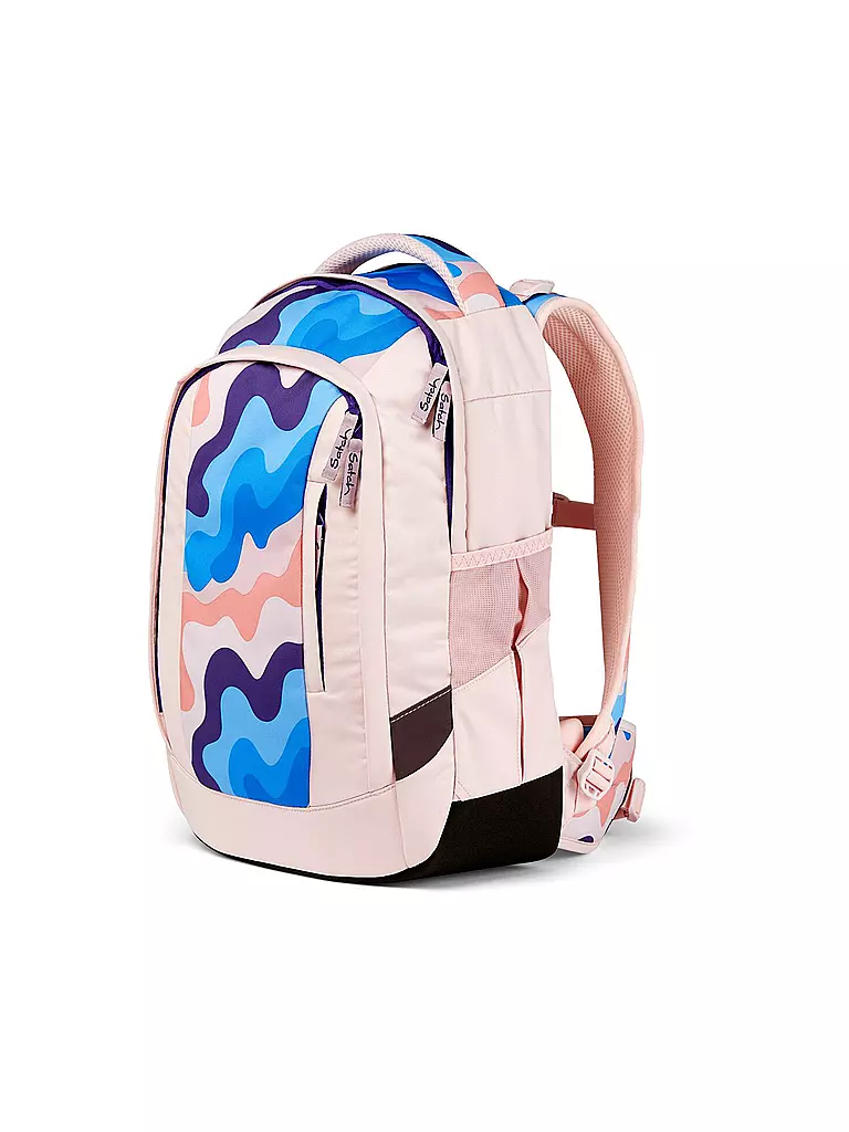 SATCH Schulrucksack Satch Sleek Candy Clouds rosa