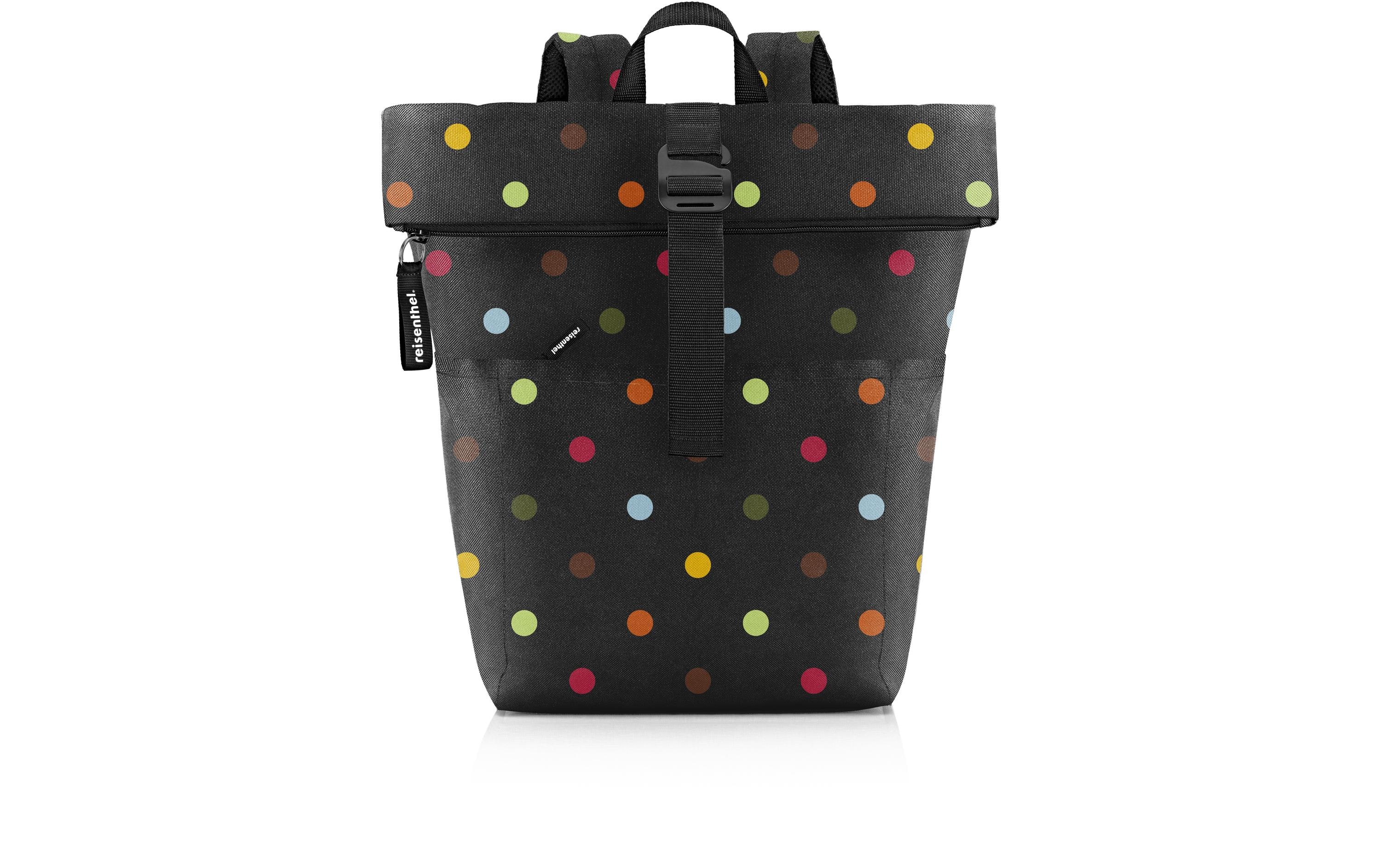 Freizeitrucksack Rolltop Backpack DotsRanzen für Freizeit, Arbeitsweg und City-Trip