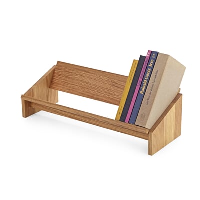 Schreibtisch-Bücherregal Eichenholz