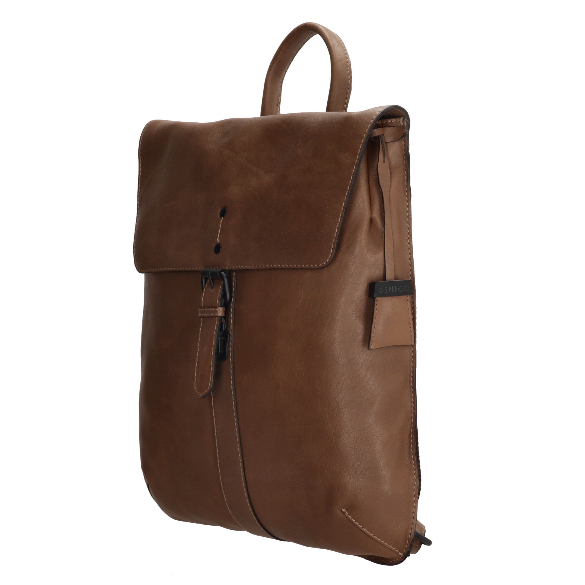 Genicci Odin Stavanger Rugzak 15,6 inch Zand