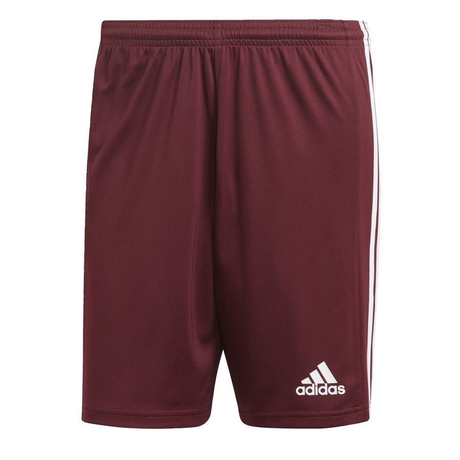 adidas Short Squadra 21 - Bordeaux/Blanc
