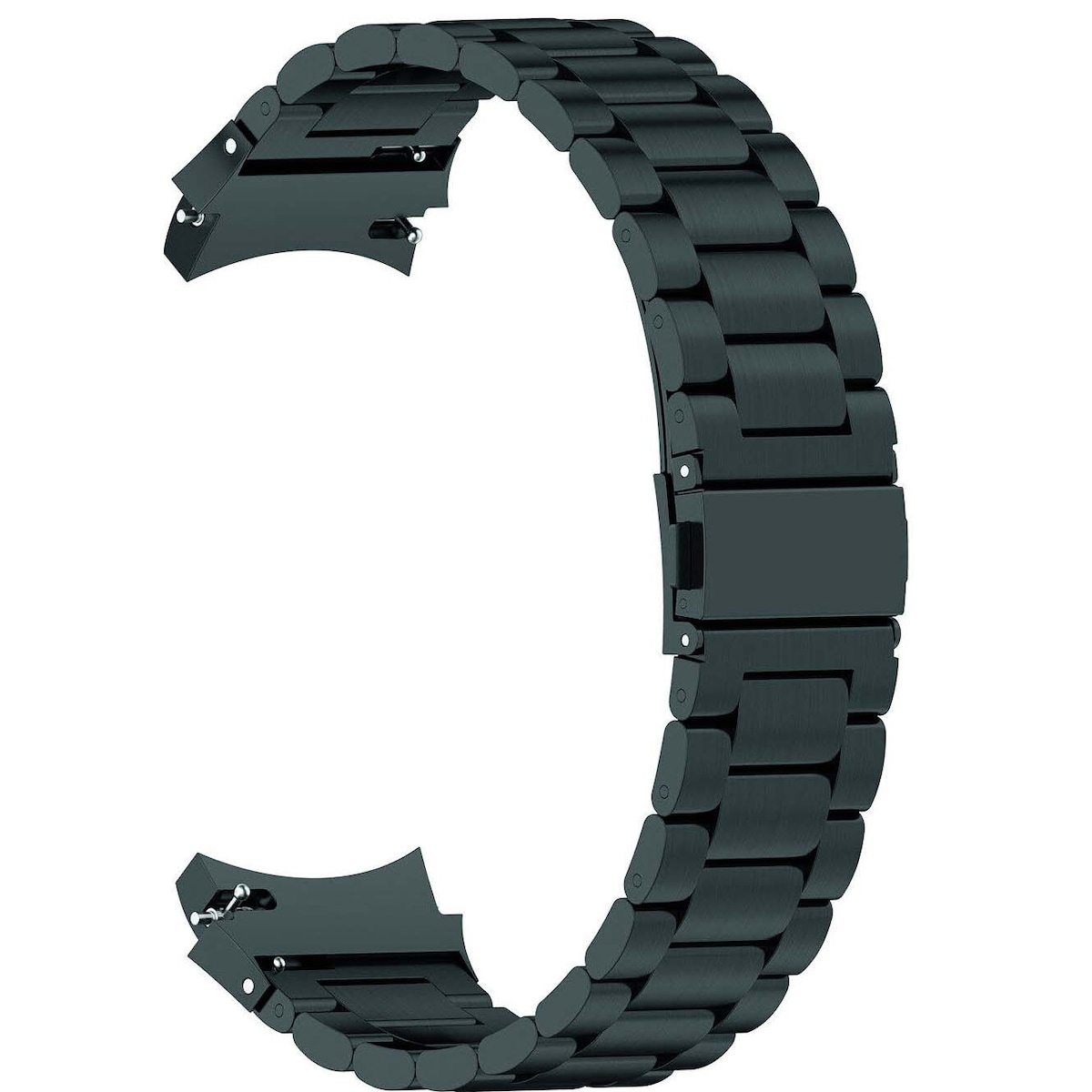 Puro klokkereim til Samsung Galaxy Watch 6/4/4 Classic (sort)
