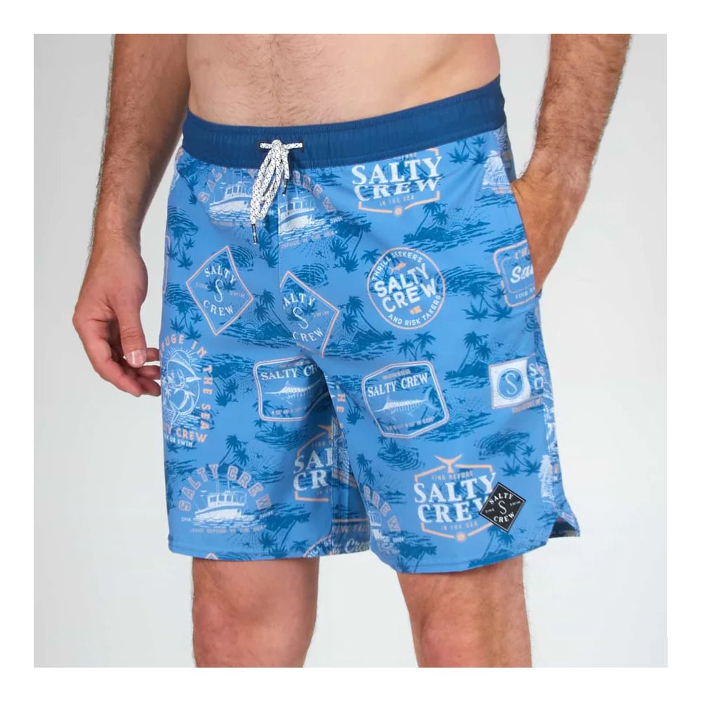 Salty Crew GREATEST HITS ELASTIC - Boardshort Homme marine blue