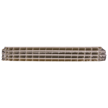 Wand- en plafondpaneel PVC wit hoogglans 270x25 cm 4 stuks 2,7m2