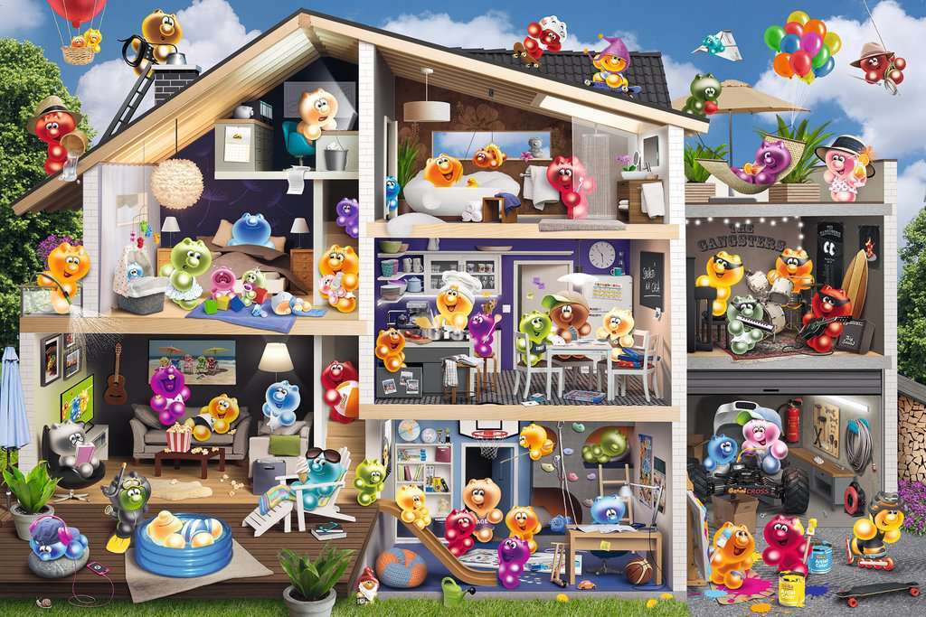 Ravensburger Spiel Gelini Puppenhaus