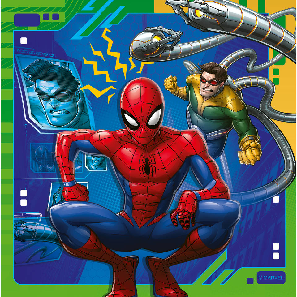 Ravensburger Spider-Man puzzelset - 3 x 49 stukjes