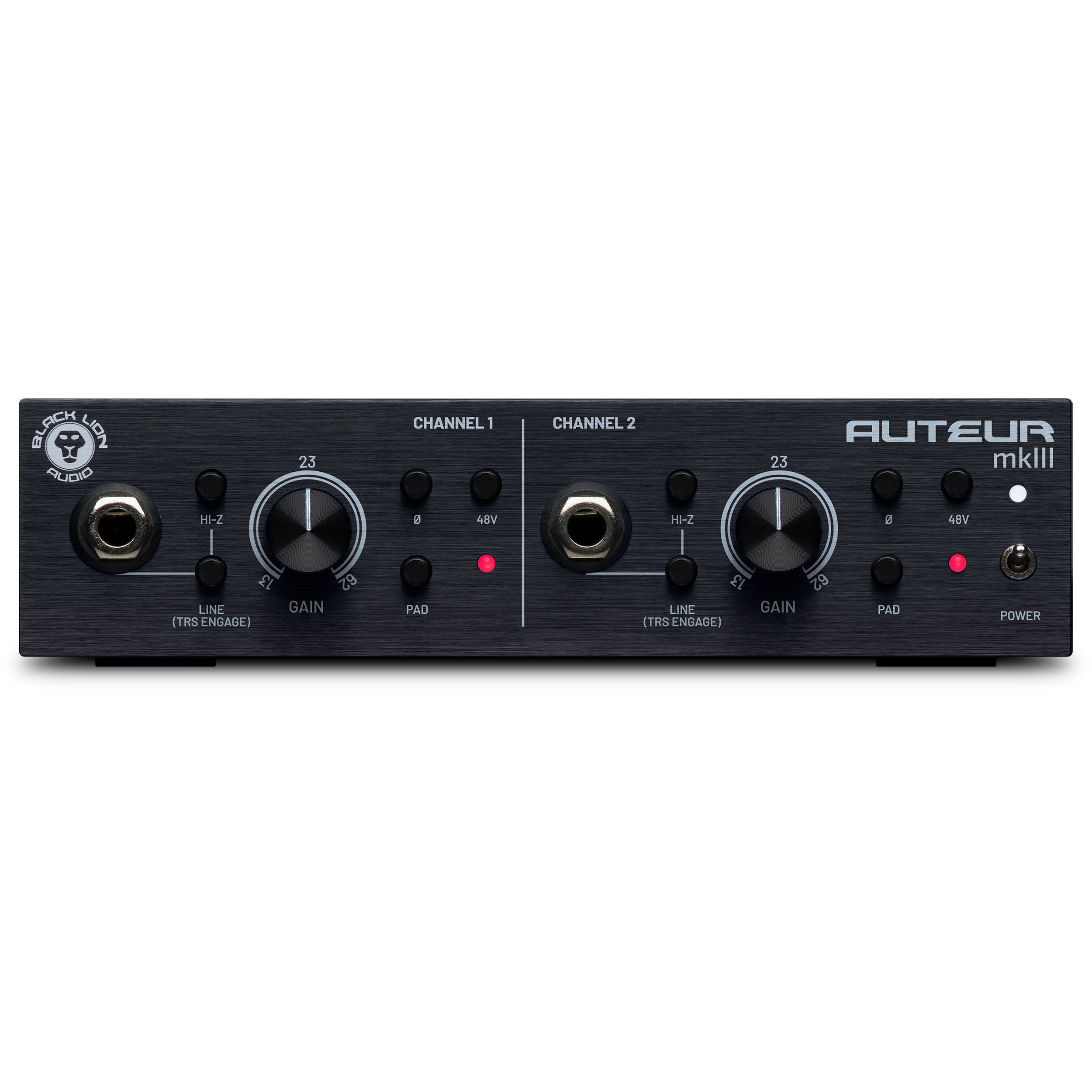 Black Lion Audio Auteur MK3 microfoonvoorversterker