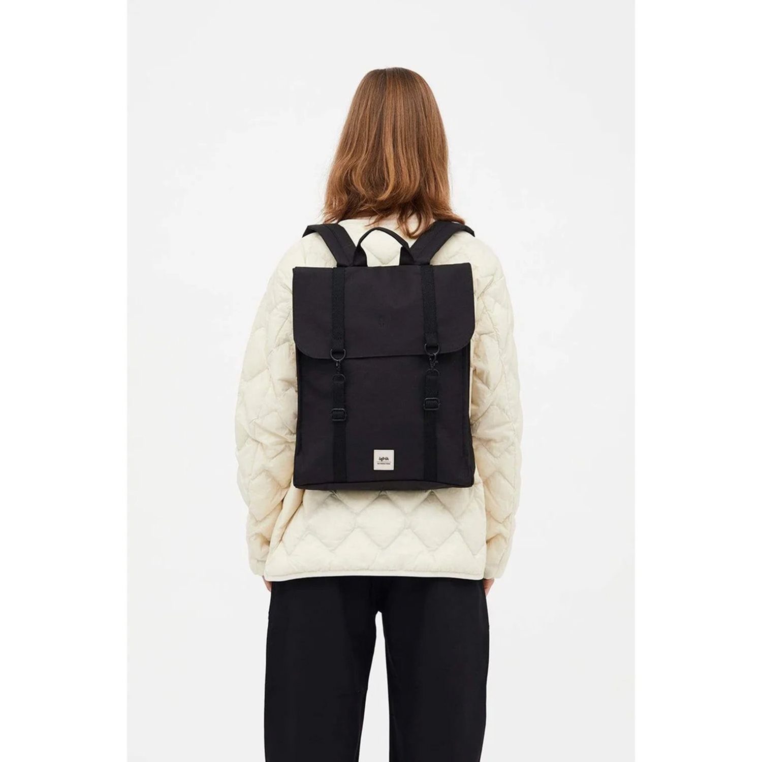 Lefrik Handy Backpack stripes concrete block