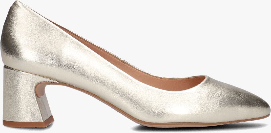 UNISA gouden unisa pumps lesat
