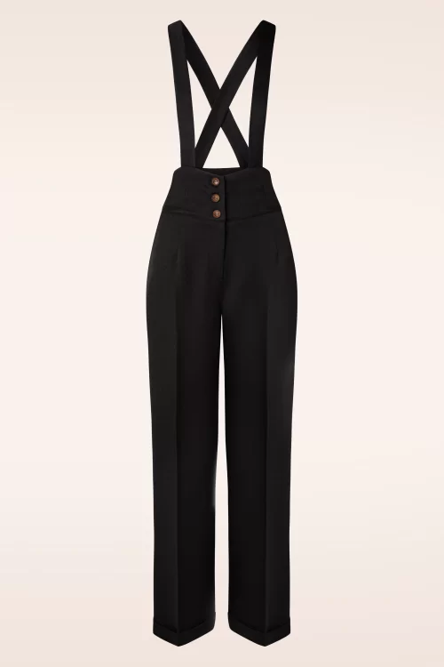 Banned Retro Her Favourite broek in zwart