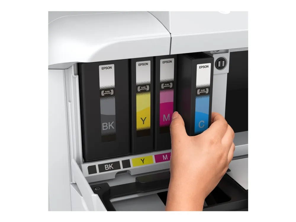 Epson WorkForce Pro EP-C7000DW - Printer - farve - Duplex - blækprinter - A3 - 4800 x 1200 dpi - op til 25 spm (mono) / op til 24 spm (farve) - kapacitet: 335 ark - USB 2.0, USB 3.0, Gigabit LAN, Wi-Fi(n), USB vært