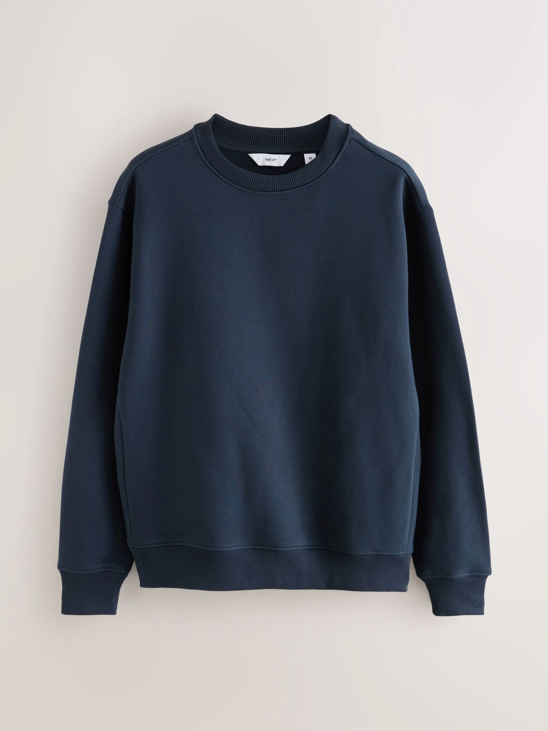 Zwart/Marineblauw/Gemêleerd grijs - Heavyweight Cotton Rich Jersey Crew Sweatshirts 3 Pack