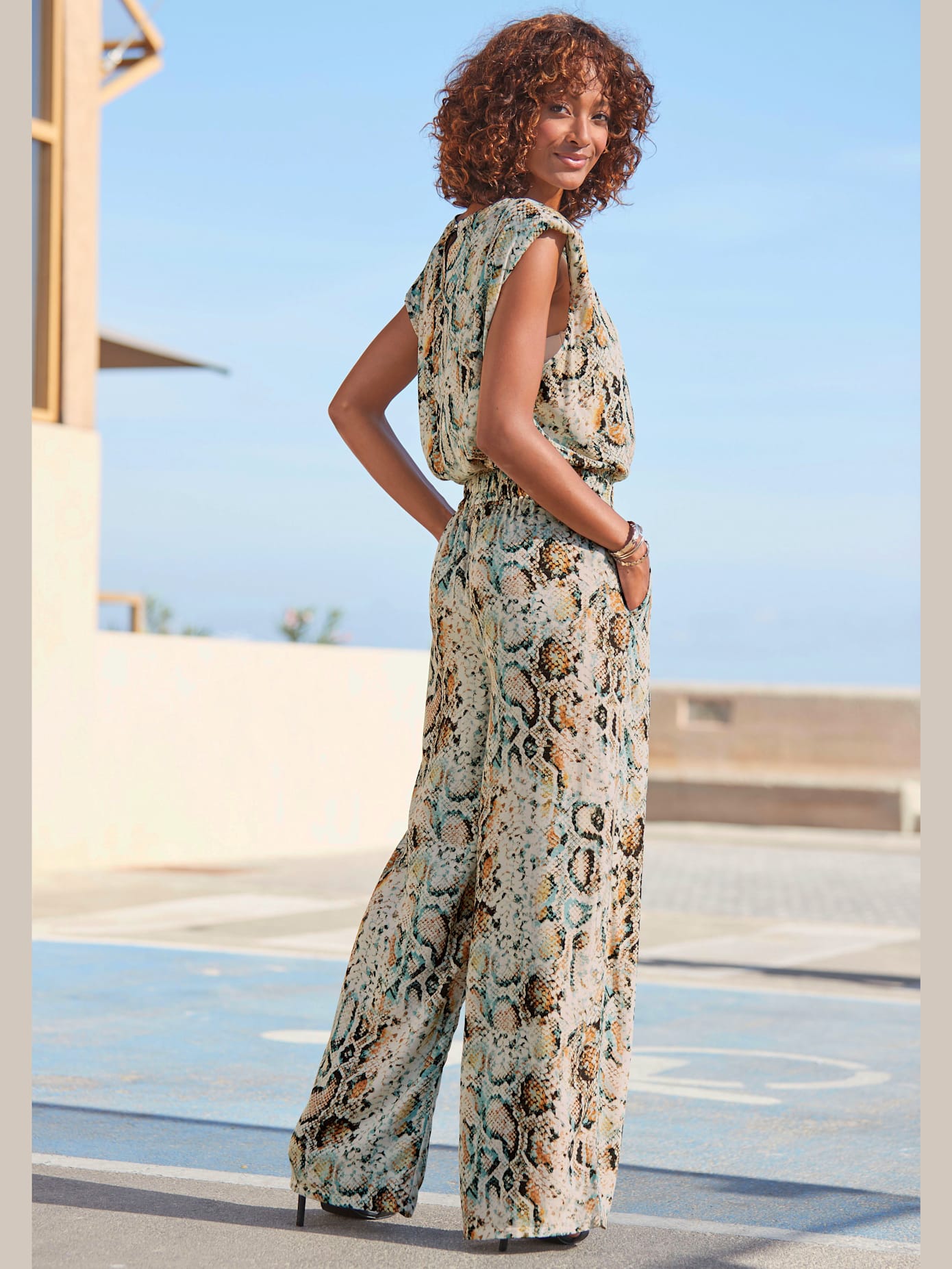 Pantalon coupe ample tendance