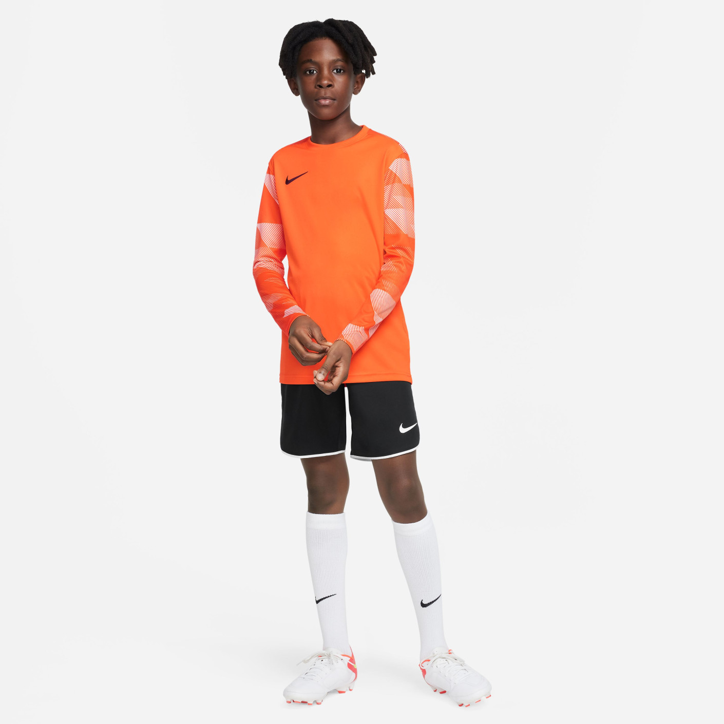 Nike DRY PARK IV Keepersshirt Lange Mouwen Kids Oranje
