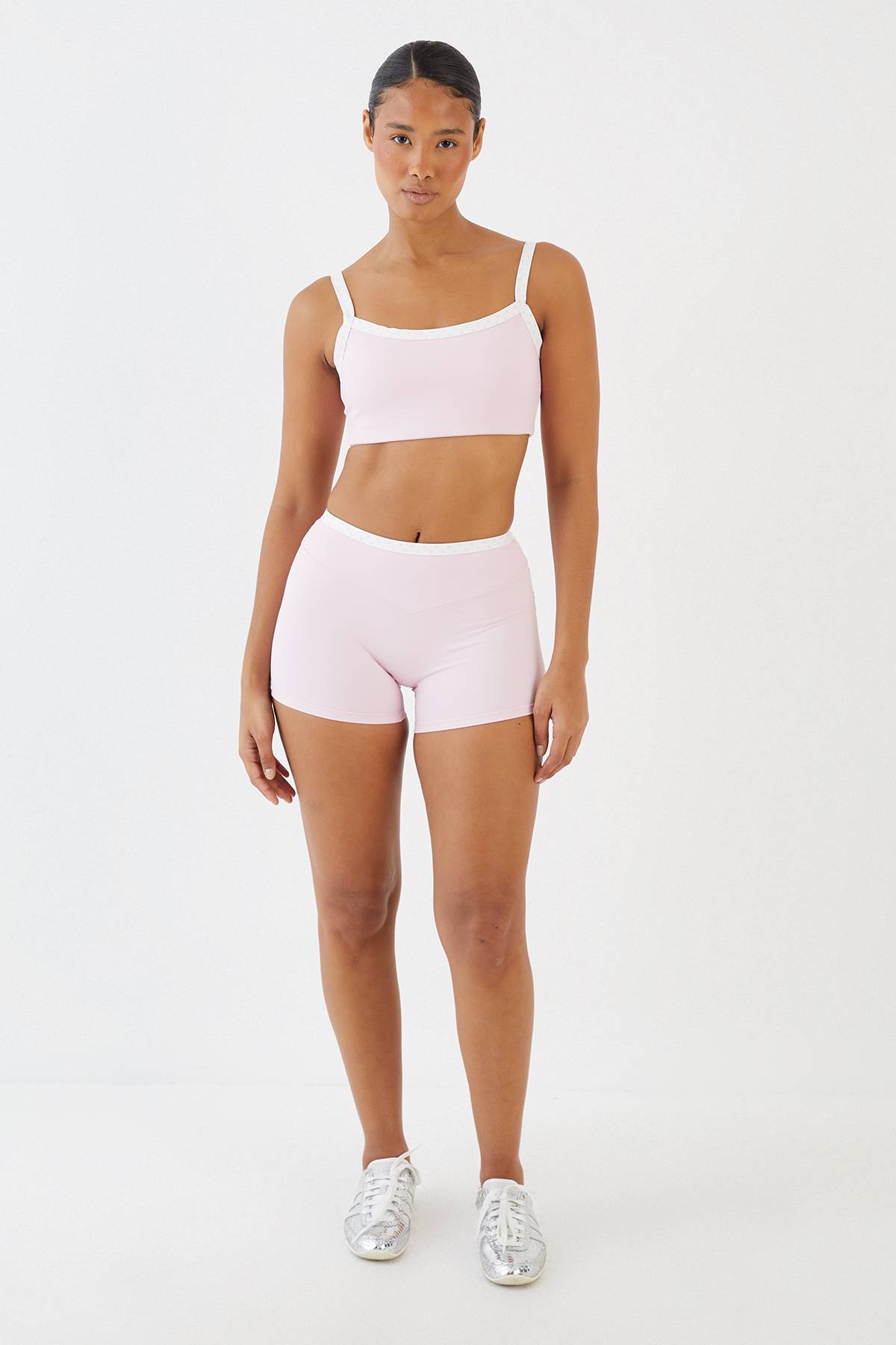 Brassière De Sport Sculptante À Pois Superposés Dsgn Studio