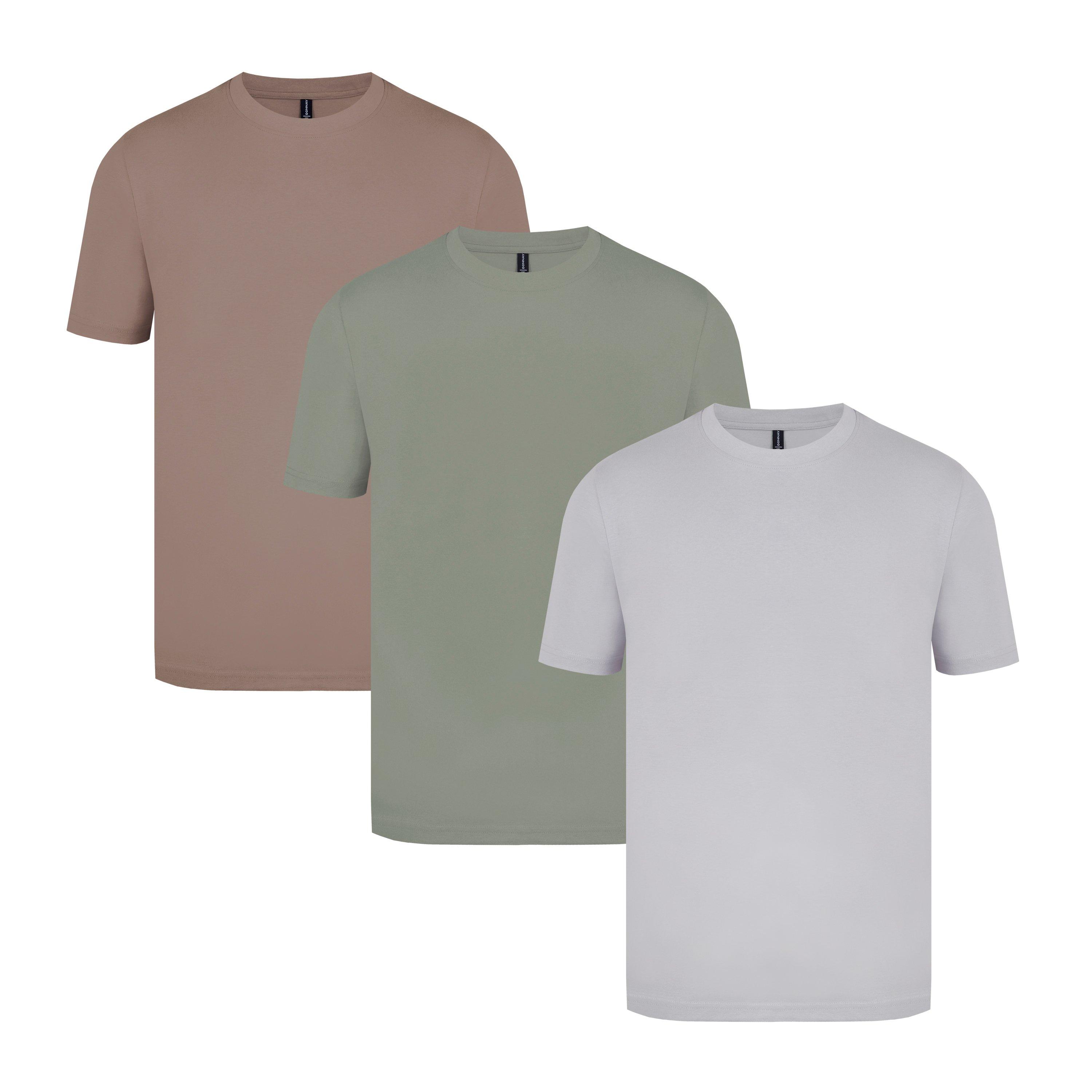 Donnay 3 Pack T Shirts Mens
