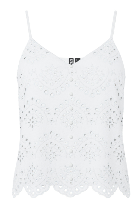 Pieces witte dames top