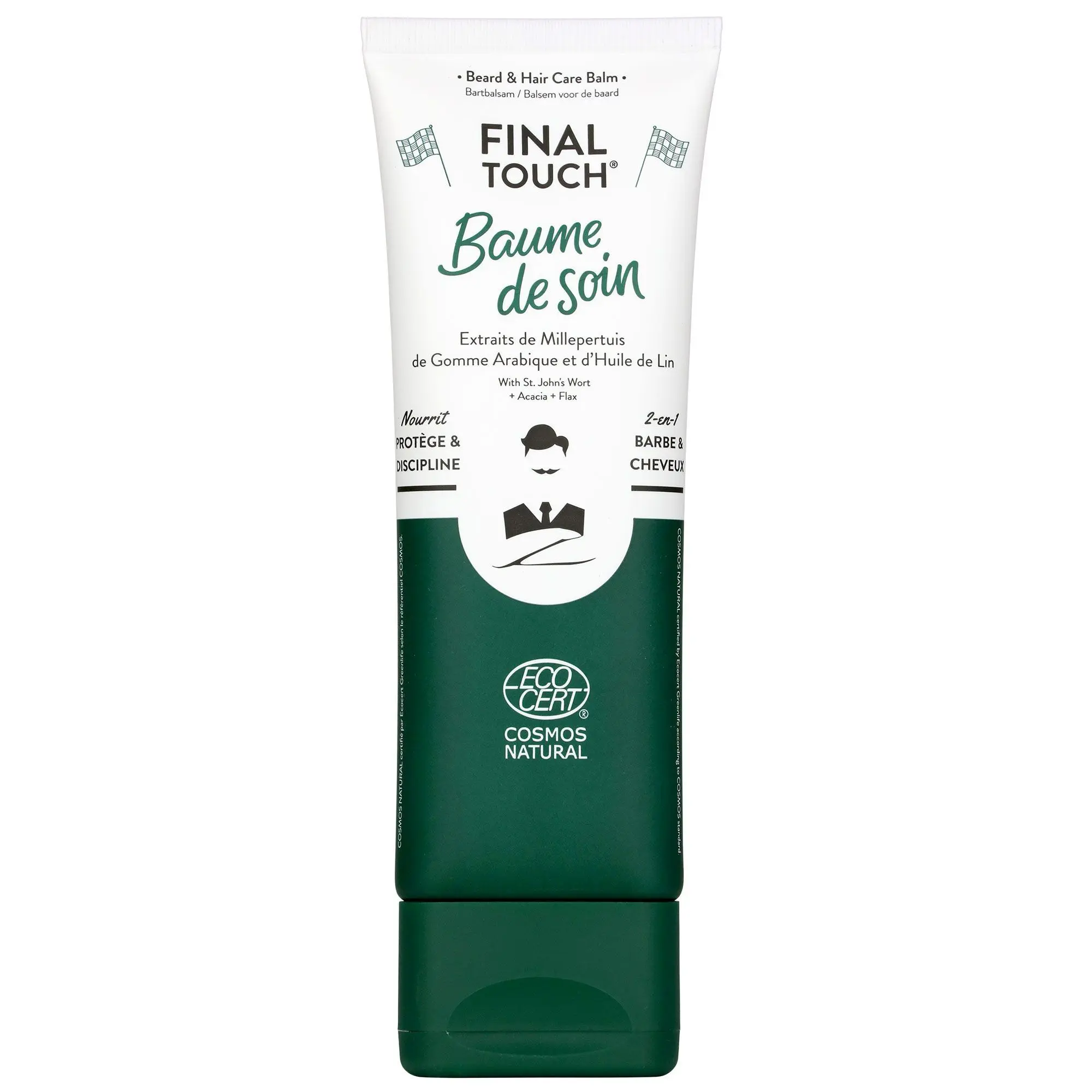 Monsieur Barbier - Final Touch Baume Barbe & Cheveux 75ml - Baume pour barbe