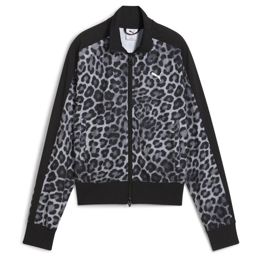 Puma T7 LEO LUXE Kurze Trainingsjacke mit Allover-Print