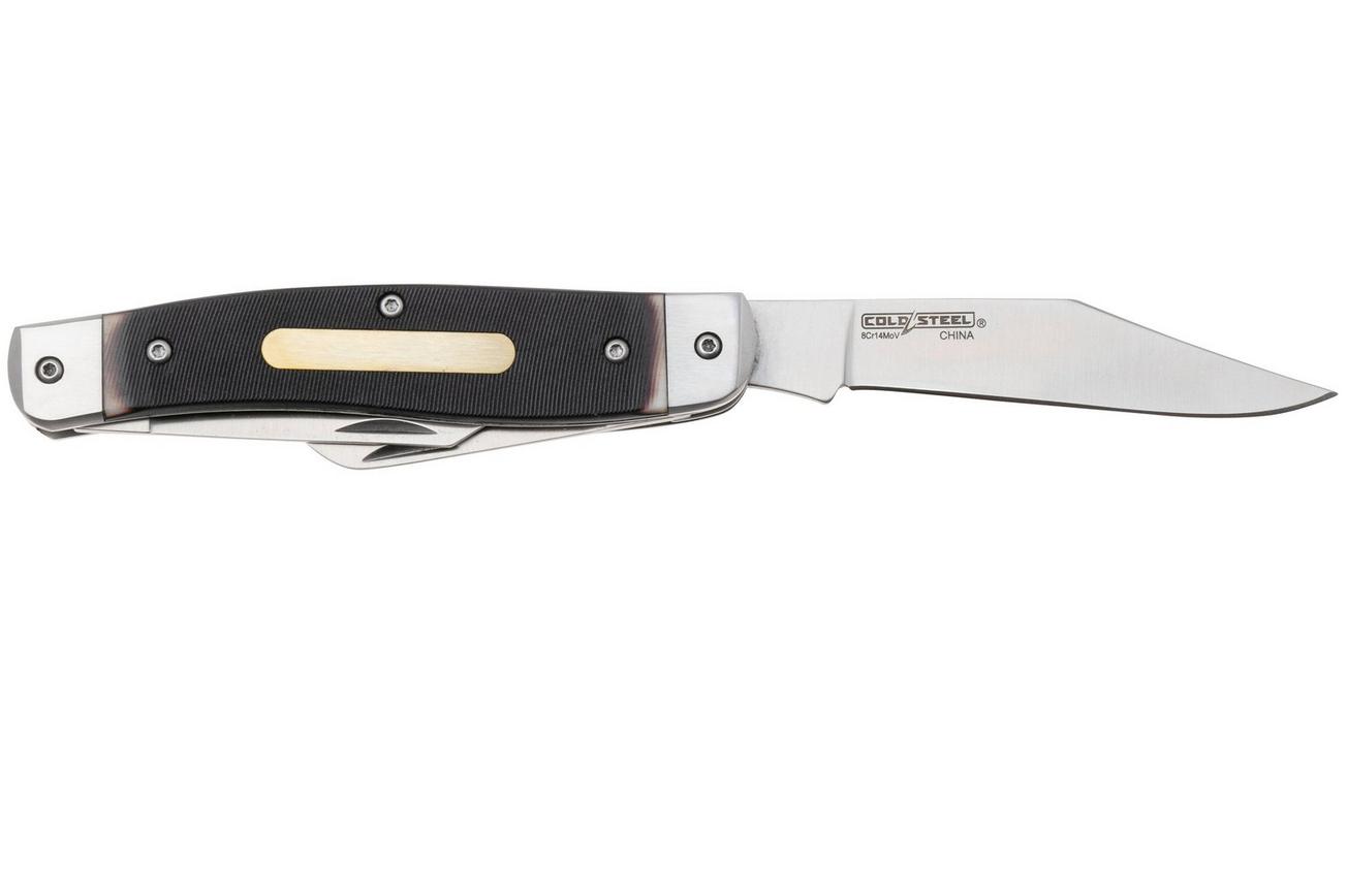 Cold Steel Ranch Boss 3 Stockman FL-STKMN, Satin 8Cr14MoV, Sawed Bone, zakmes