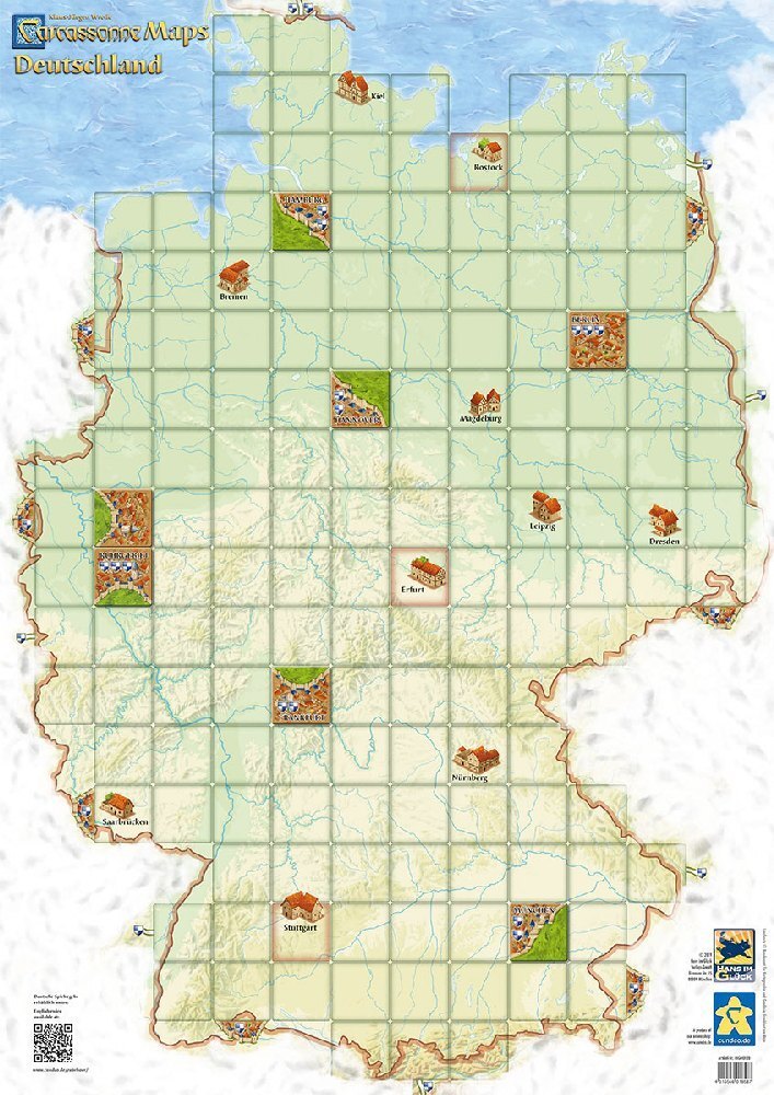 Carcassonne Maps - Deutschland