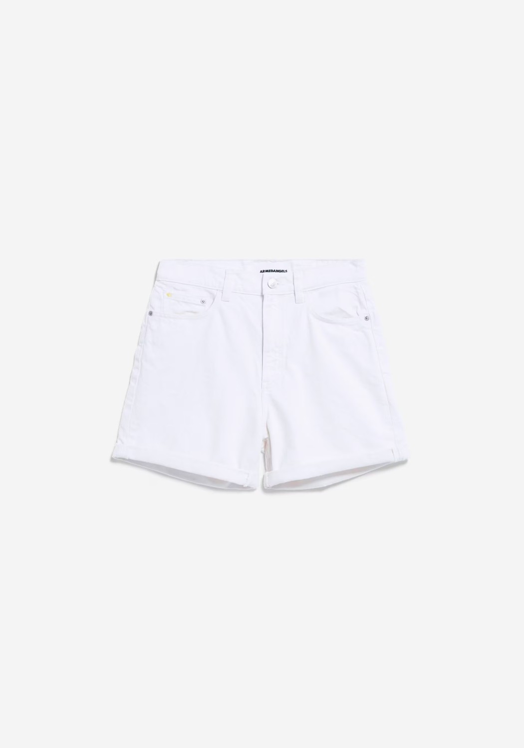 Armedangels Jeans-Shorts Sheaari GMT Dye White