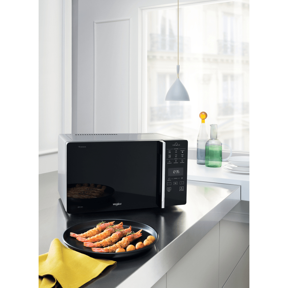 Whirlpool Microgolfoven Full combi 25L 900W MCP349SL
