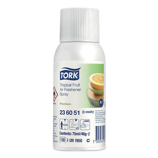 Recharges diffuseur de parfum Tork A1 fruité 75 ml, lot de 12