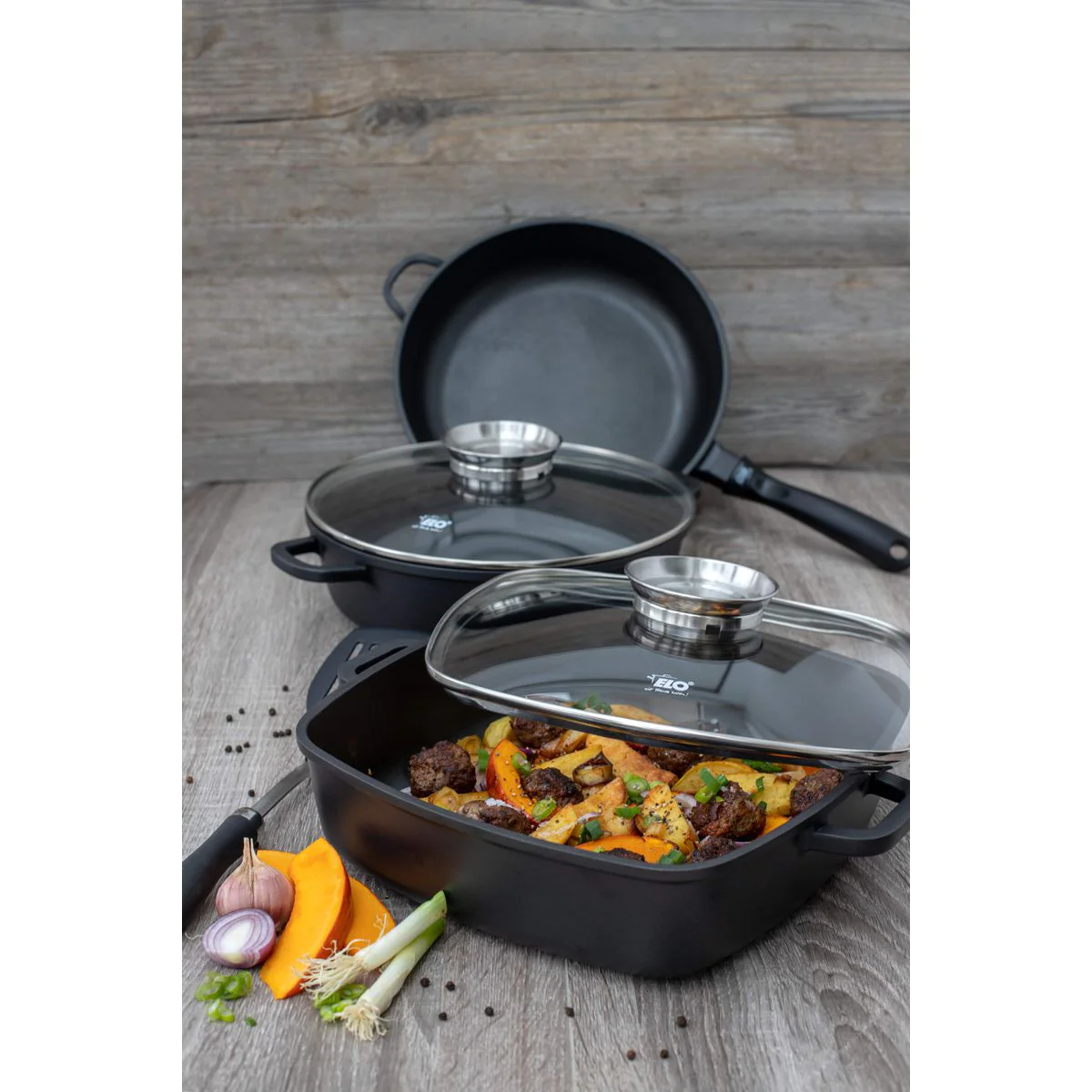 Sauteuse de cuisine 32 cm de 4,5 litres Alucast Elo