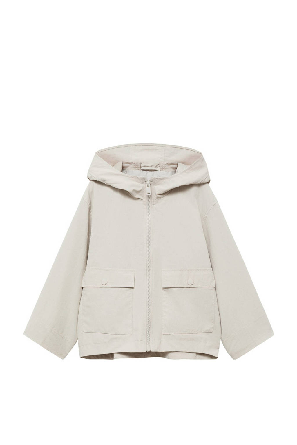 Mango Kids tussenjas grijs