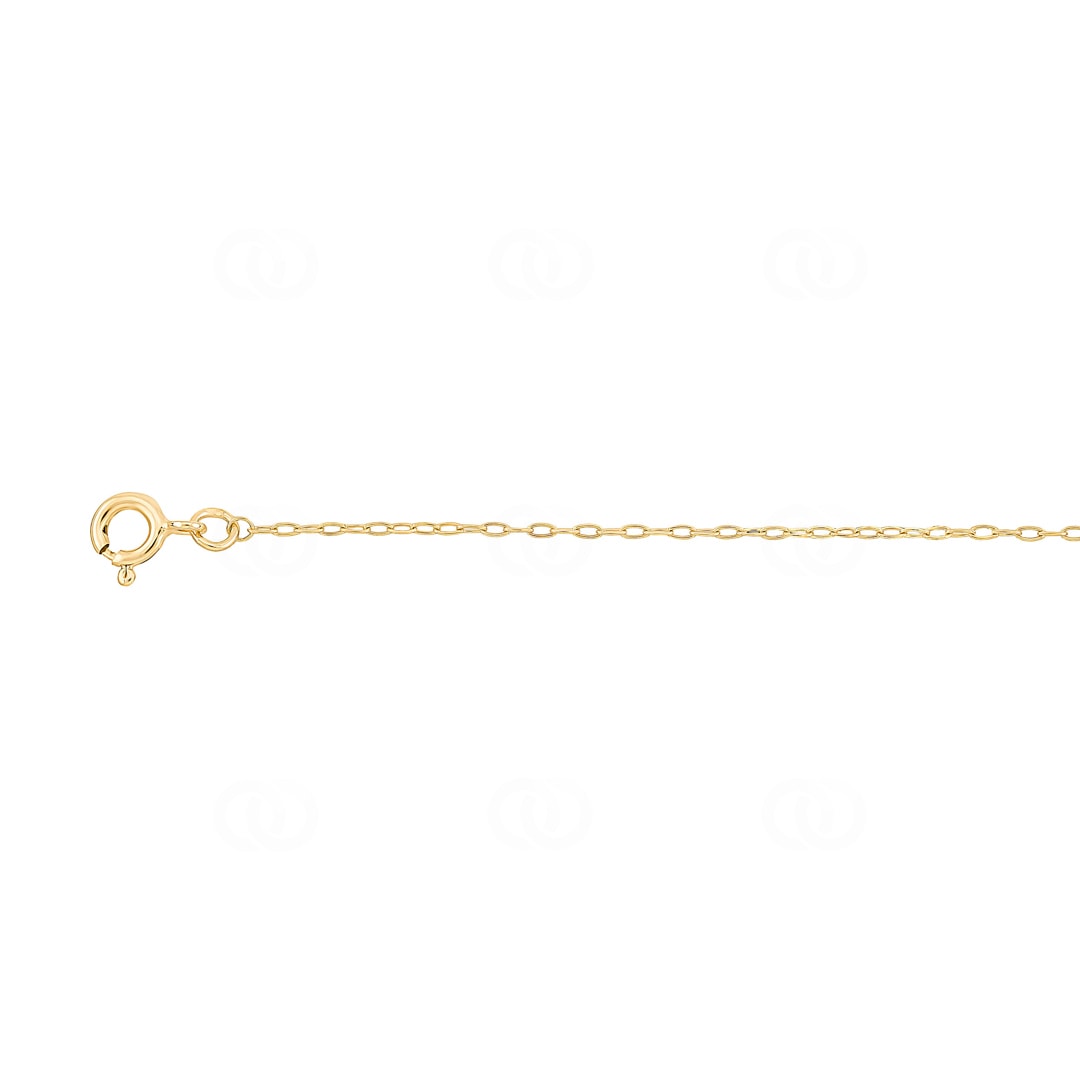 Armband 375/9 K Gelbgold mit Kleeblatt