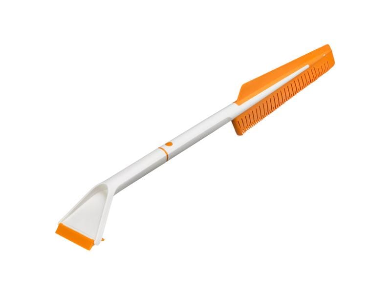 Fiskars SnowXpert Eiskratzer und Schneebürste, 67 cm Entfernen von Schnee und Eis