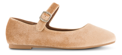 NOË Collection Mary Jane Ballerina Beige 2416110980 | Skoringen