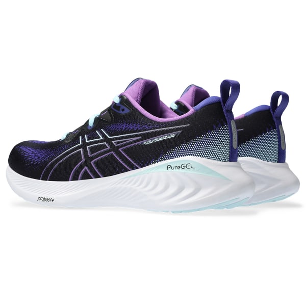 Chaussure running ASICS GEL-CUMULUS 25 BLACK/AQUAMARINE