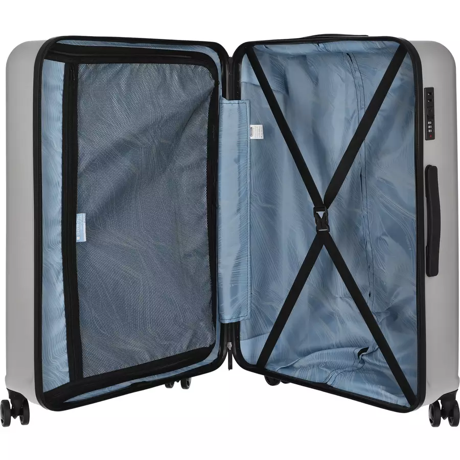 Gabol Jet - 4-Rollen-Trolley 76 cm L silver