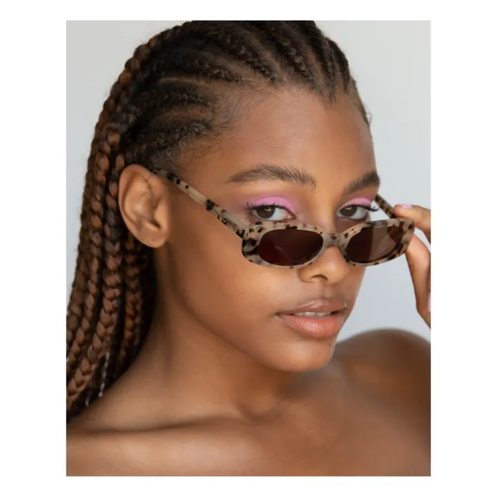 Lu Goldie Lunettes de Soleil Solene | Chocolat
