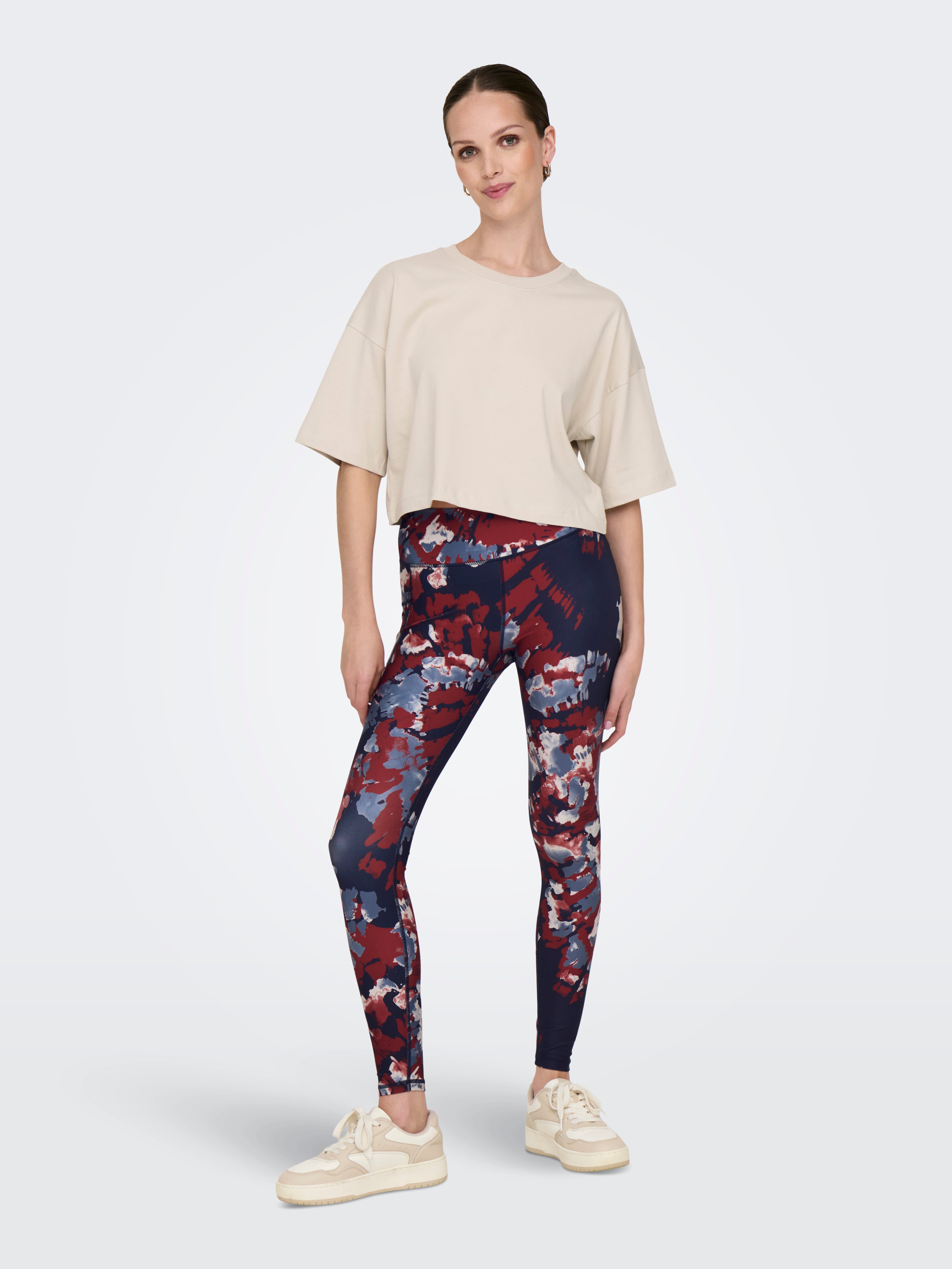 ONPJAM-2-CALI Enger Schnitt Sportleggings Maritime Blue