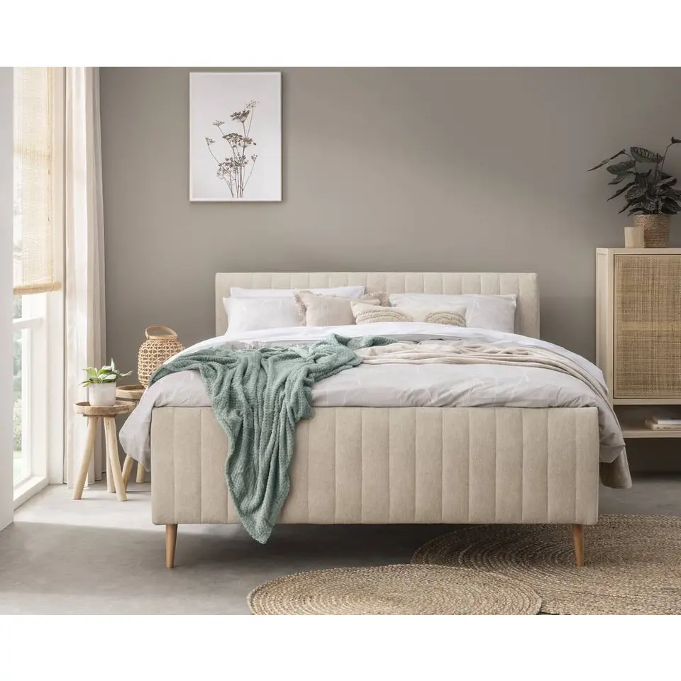 Bed Lieke - ecru - 120x200 cm