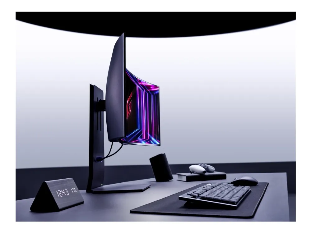 LG UltraGear 34GS95QE-B - OLED-monitor - gaming - kurvet - 34