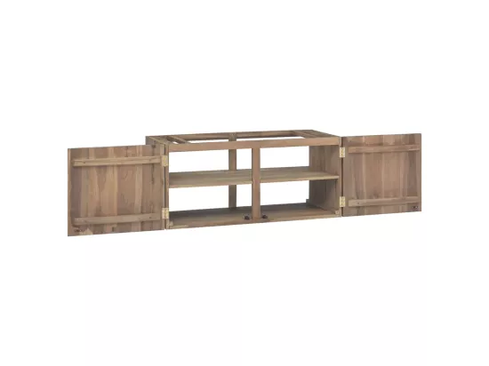 Armoire murale de salle de bain 90x39x40 cm Bois de teck massif