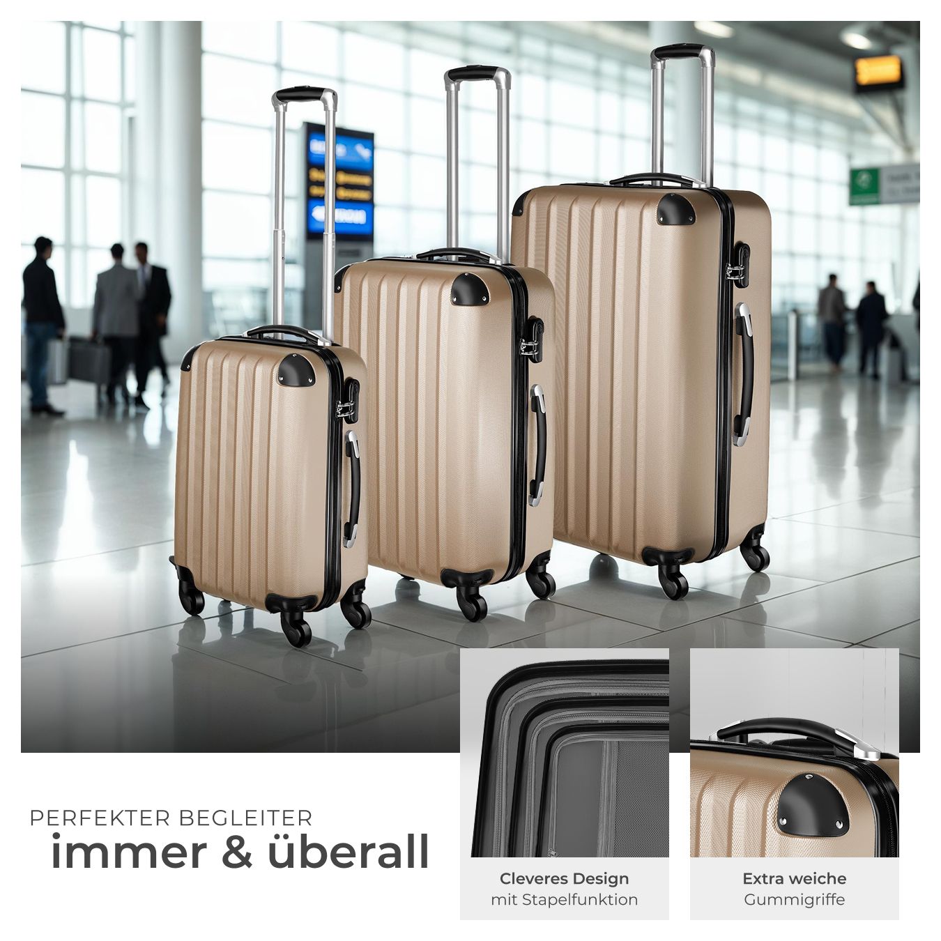 Hartschalenkoffer-Set