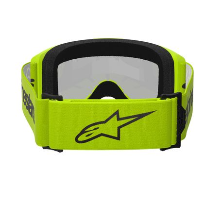 Masque cross Alpinestars VISION 3 WORDMARK IRIDIUM 2025 - Jaune