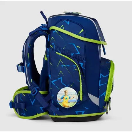ergobag CUBO Schulrucksack-Set SpitzenreitBär, 5-teilig