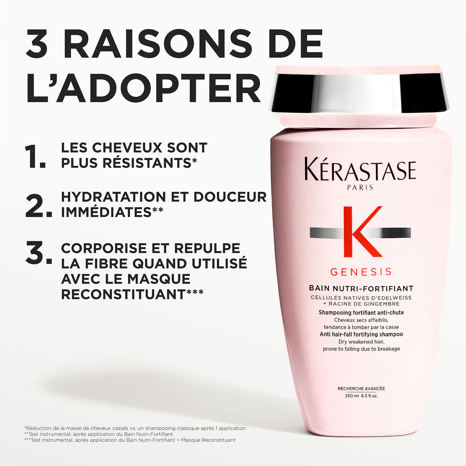 Duo cheveux épais anti-chute Genesis