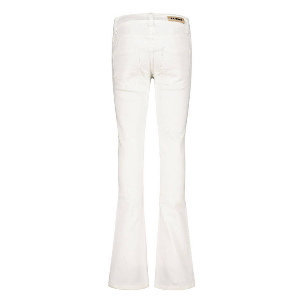 Raizzed high waist flared jeans Melbourne white
